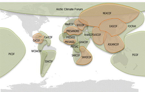 Regional Climate Outlook Forums - RCOFs / WMO